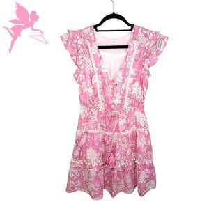 THE KEMBLE SHOP Cece Pom Pom Mini Dress